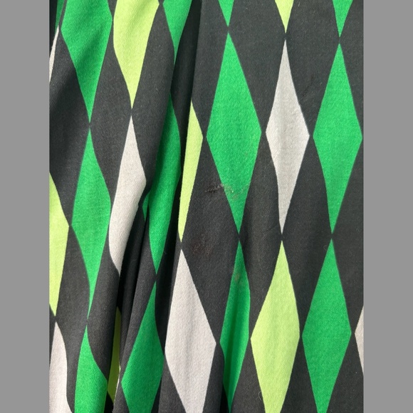 Size S Green Harlequin Skirt from Pinup Girl Clothing - Picture 5 of 5